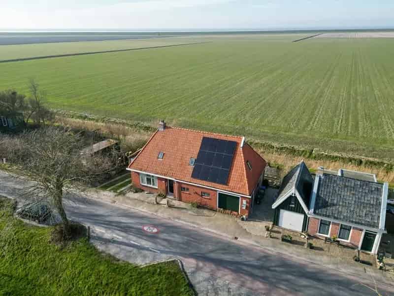 Charmante Dijkwoning Westhoek Vrij Uitzicht Waddenzee
