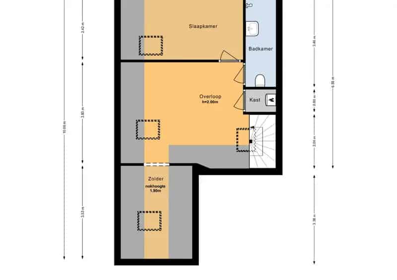 Appartement Haarlem Vogelbuurt 5 kamers A+ label Balkon