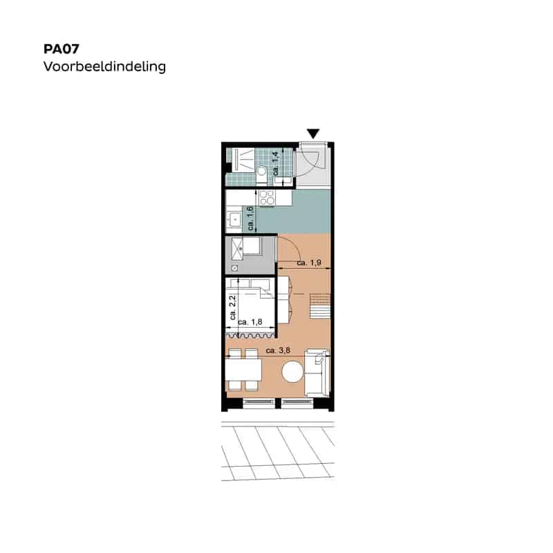Modern Appartement Apeldoorn Centrum - Casco Oplevering