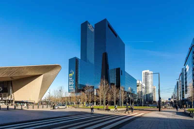 Kantoorruimte te huur Rotterdam Delftse Poort 773m²
