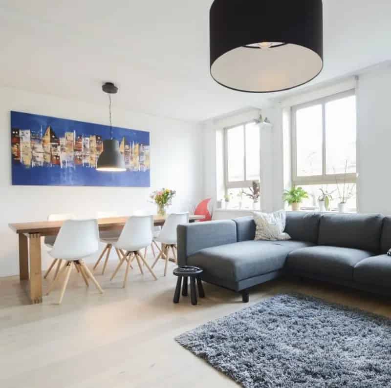 Gemeubileerd Appartement Amsterdam West 84m2 2 Verdiepingen