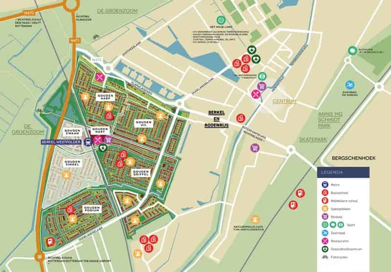 Wonen in De Gouden Buurten Berkel en Rodenrijs
