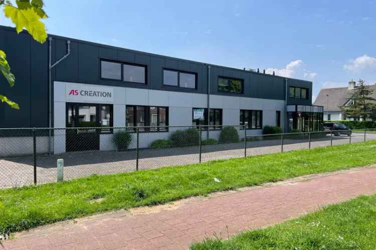 Bedrijfshal te huur Sleeuwijk 162m2 Opslag Kantoor Showroom A++++