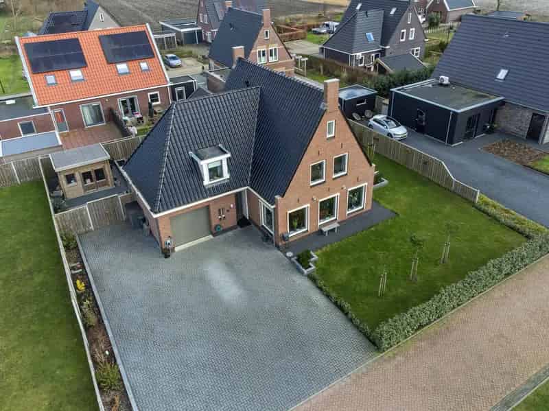 Luxe Vrijstaand Huis Dongjum 4 slaapkamers A+++ Gasloos
