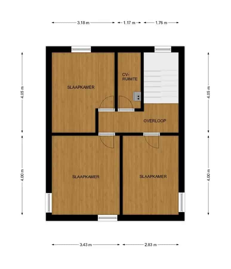 5 Slaapkamers Tussenwoning Holz Kerkrade
