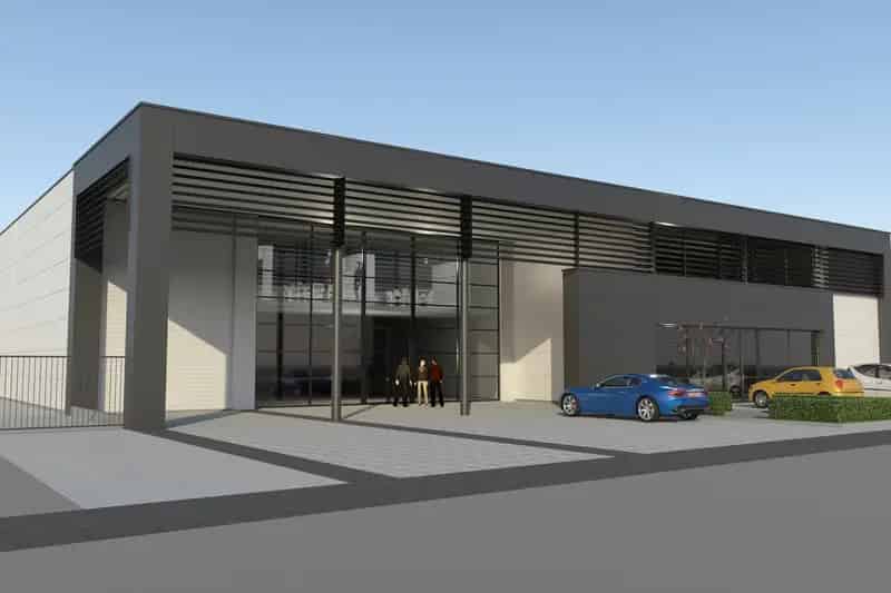 Bedrijfshal te huur Enter 1000m² Kantoor Buitenterrein