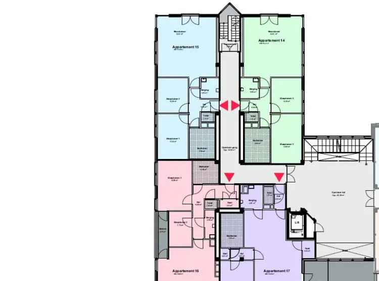 Appartement Moleneind Drachten  Dakterras 2 Slaapkamers Parkeerplaats
