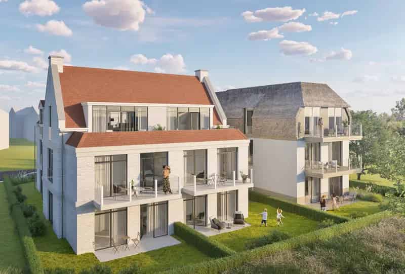 Villa Belleville Appartement Cadzand 101m2 2 slaapkamers strand 2 badkamers
