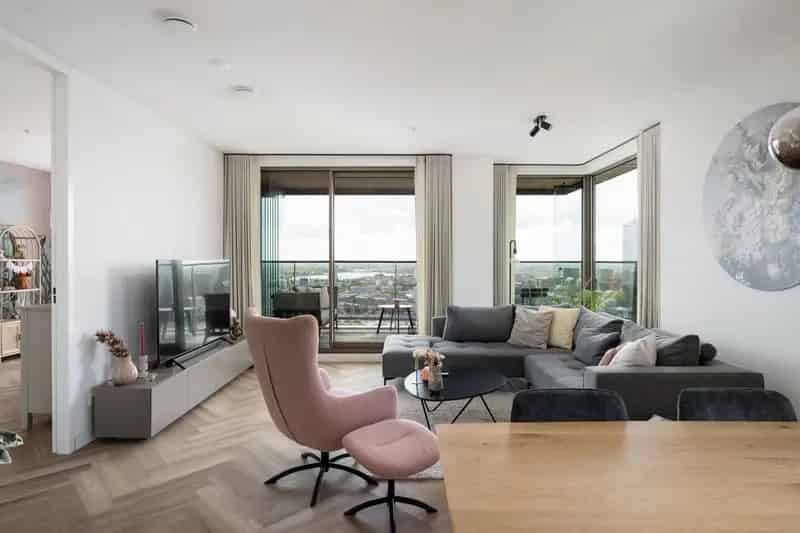 Luxe Appartement Rotterdam The Terraced Tower 99m² Panoramisch Uitzicht