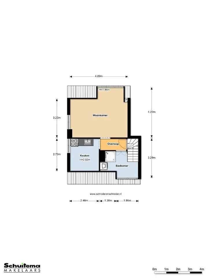 Studenten Appartement Hilversum 15 min. Utrecht Amst