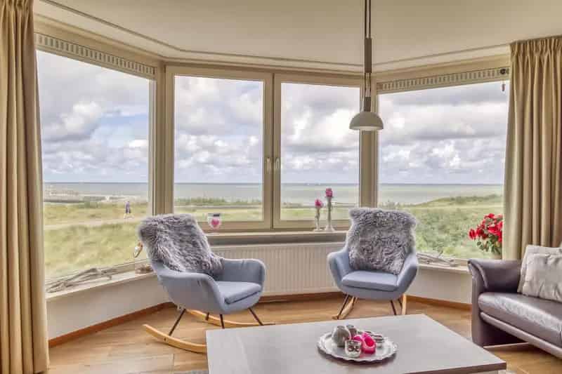Zeer Luxe Appartement Cadzand Bad Zeezicht 2 slaapkamers 2 badkamers