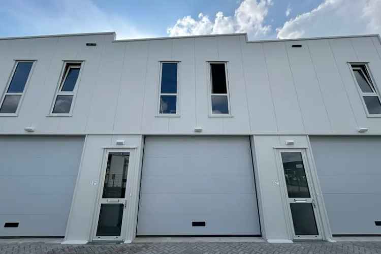 Bedrijfshal Geldermalsen te huur 51m2 begane grond 51m2 kantoor