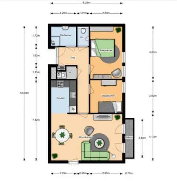 Appartement Paleiskwartier Moderne Nieuwbouw