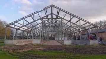 Staalconstructie Loods 44m1 x 15m1 te Koop