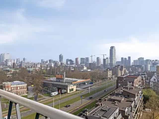 Appartement Rotterdam Scheepvaartkwartier  Uitzicht Stadspark