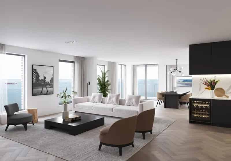 Grote hoekappartementen type D te Terneuzen