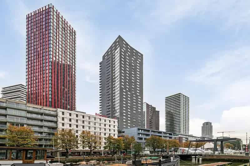 Rotterdam Wijnhaveneiland appartement 74m2 2 slaapkamers top uitzicht
