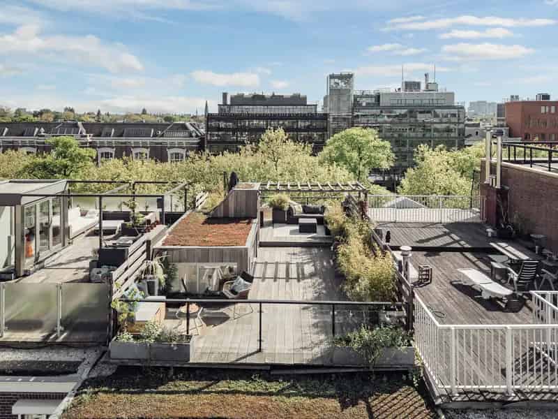 Amsterdam Centrum Bovenwoning 100m² Dakterras 50m² Eigen Grond
