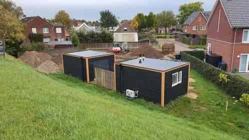 Tinyhouse te koop 4x5 meter volledig geïsoleerd