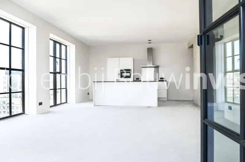 3 Kamer Appartement Loft Stijl Rotterdam 88m2 Balkon