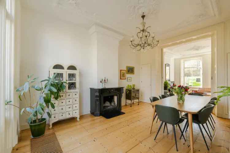 Herenhuis Haarlem Schotersingel 215m2 5 slaapkamers 2 badkamers Tuin
