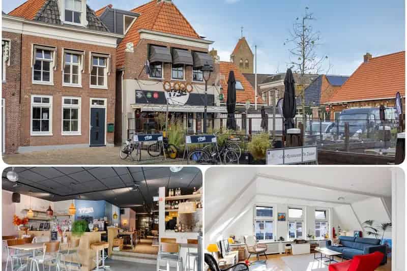Belegging Makkum: Restaurant en bovenwoning te koop