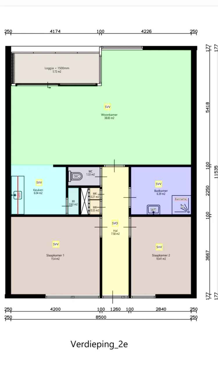 Appartement Te Huur in 68, Sterrenkroos, Breda, Noord-Brabant