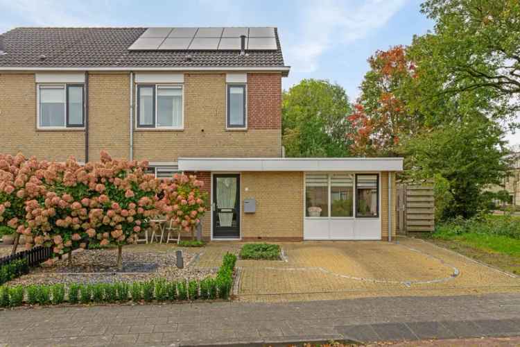 Luxe 2-onder-1-kapwoning met werkruimte en energielabel A
