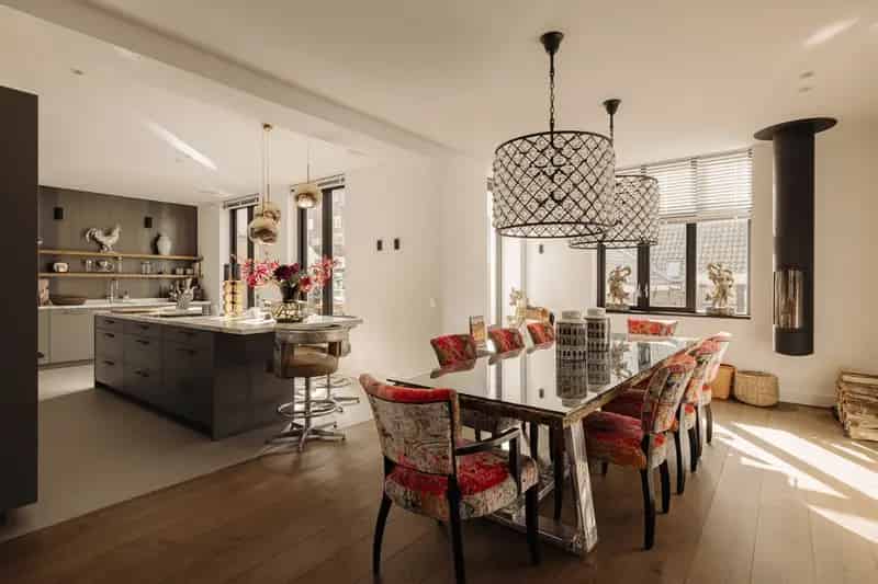 Luxe Loft 209m2 Amsterdam Jordaan - 3 slaapkamers, Dakterras