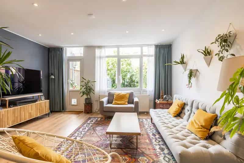 Royale Dubbele Benedenwoning Rotterdam Feijenoord 3 Slaapkamers Tuin