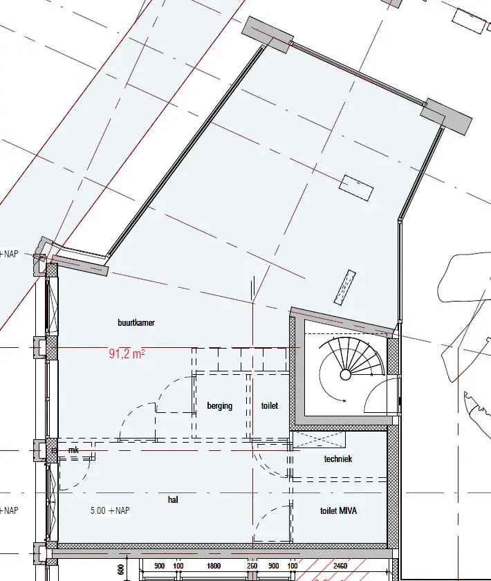 Detailhandelsruimte te Huur Utrecht Leeuwesteyn 91.2m2