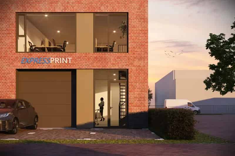 Bedrijfshal te Koop Wormer - 2 Verdiepingen - 2 Parkeerplaatsen