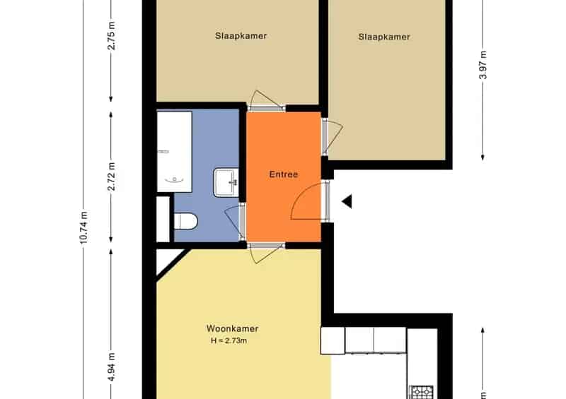 Appartement te koop Amsterdam Zuid Hoofddorppleinbuurt