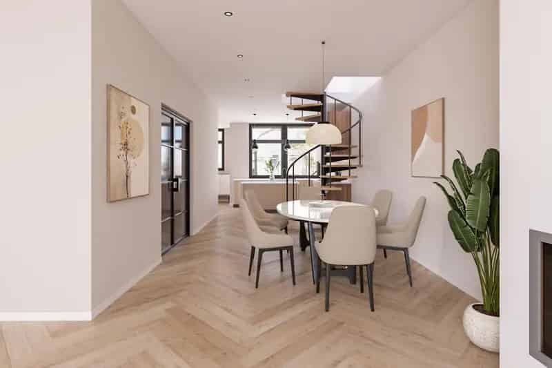 Rotterdam Oude Noorden Dubbele Bovenwoning 107m2 2 Balkons Dakterras