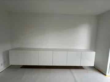 Ikea Hangkast Wit 180x42x65 cm