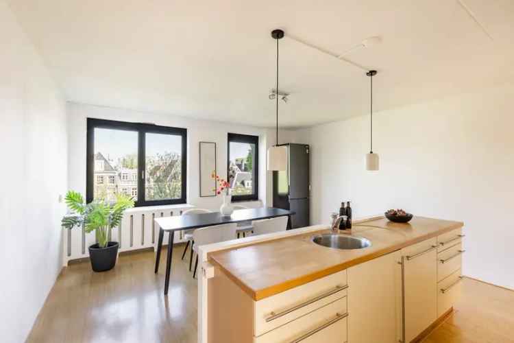 Appartement Amsterdam Centrum Nieuwe Kerkstraat 2 slaapkamers Dakterras