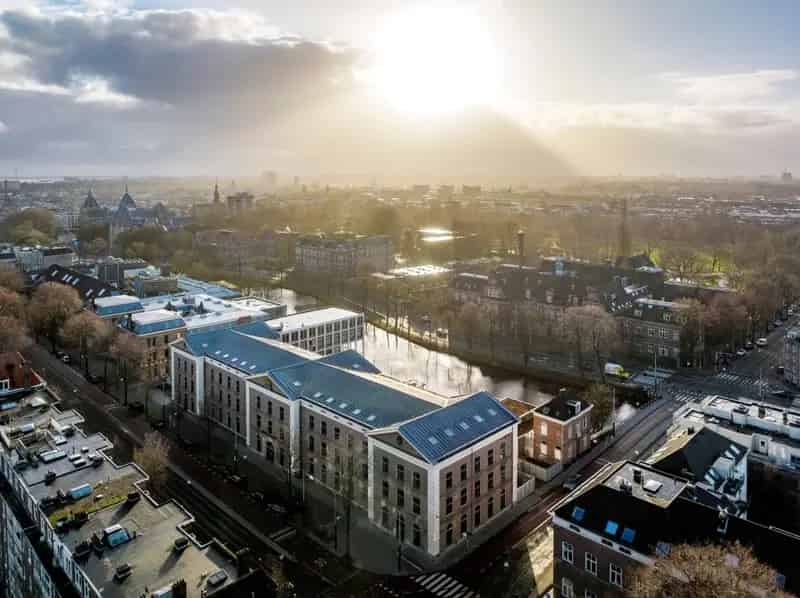 Kantoorruimte Amsterdam Sarphatistraat te huur Rijksmonument 815m2 en 610m2