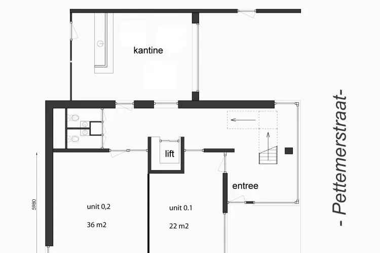 Kantoorruimte Alkmaar Pettemerstraat 14: Moderne Units nabij Station