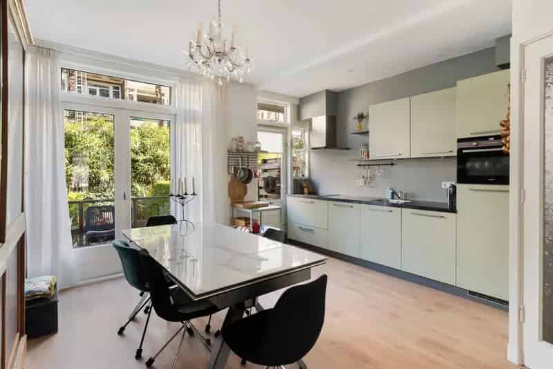 3-kamer benedenwoning Blijdorp Bergpolder 72m2 tuin