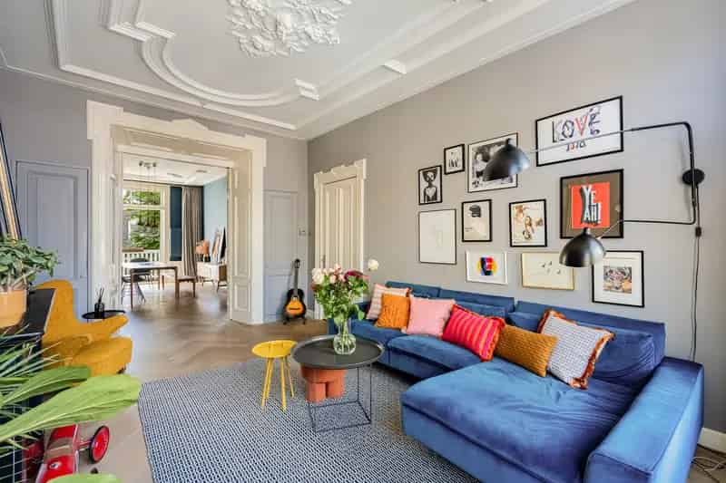 Dubbel Bovenhuis Amsterdam Oud-Zuid 156m2 Dakterras 73m2