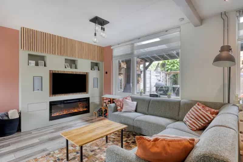 Tweekapper te koop Leersum moderne keuken 3 slaapkamers zonnige tuin