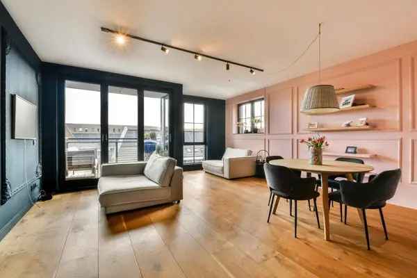 Hoekappartement Houthavens Amsterdam 90m2 2 slaapkamers
