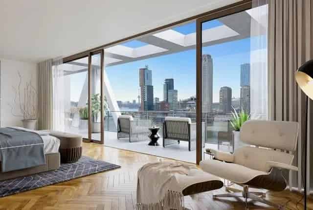 Luxe Penthouse Rotterdam Rijnhaven 344m²
