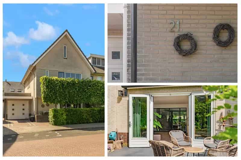 Royale Twee Onder Een Kapwoning Heemskerk 4 Slaapkamers Tuin Zuid