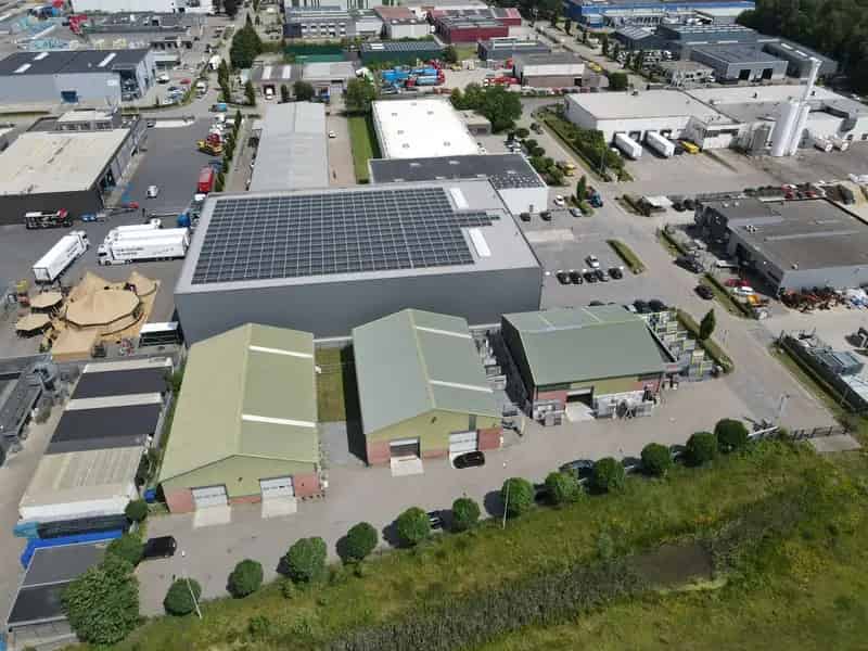 Bedrijfshal te Huur Nuth 454m² Kantoor 40m²