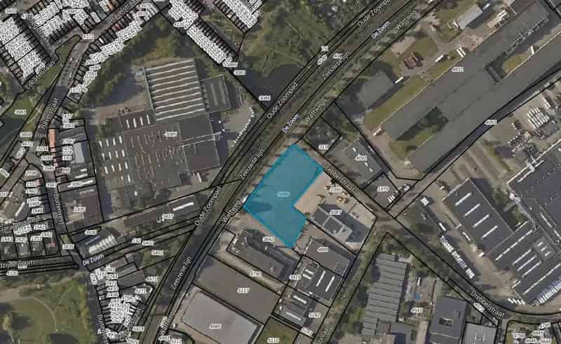 Bouwgrond Bergen op Zoom Wattweg Bedrijven