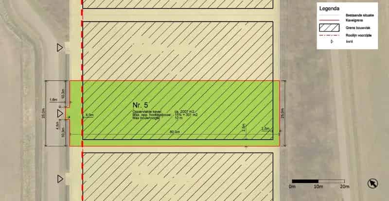 Bouwkavel Zwaanshoek: Royale kavel voor vrijstaande villa