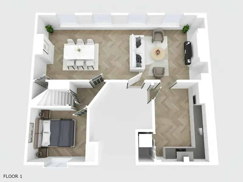 Breda Centrum: 144m² Appartement 2 Slaapkamers Ruim Balkon