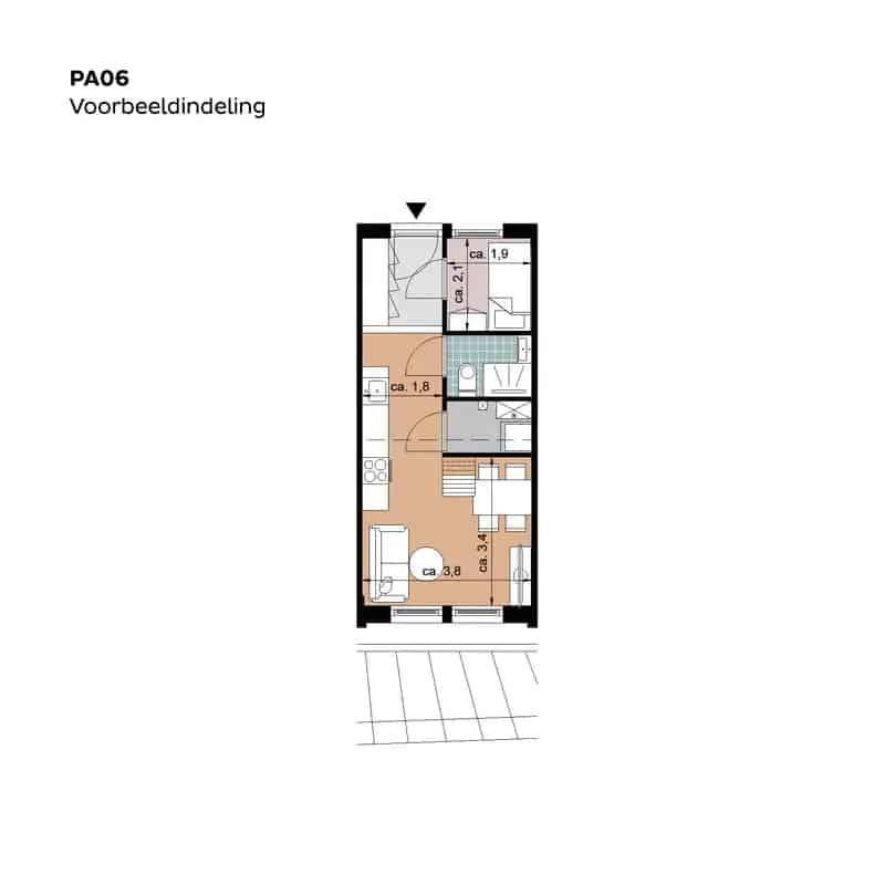 Zelfbouw Appartement Apeldoorn Centrum - Postkantoor