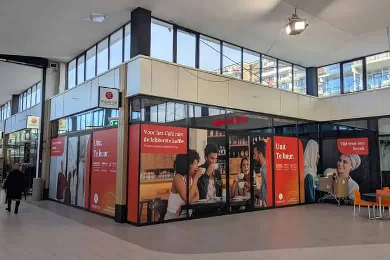 Horeca te Huur Alphen aan den Rijn 217m2 Winkelcentrum Ridderhof
